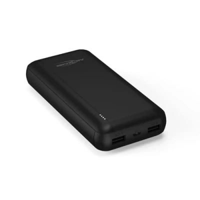 Bild av ANSMANN powerbank 20 000 mAh 2 port med LED statusdisplay externt batteri 2,1 A, bärbar laddare kompatibel Apple iPhone, iPad, Samsung, Huawei, Xiaomi, etc