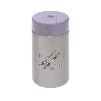 Bild av Casual Baby barn termisk varmhållningsbox gröt snacks läckagesäker rostfritt stål 480 ml/matburk stort äventyr dragonfly