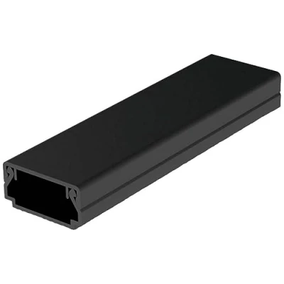 Bild av KOPOS LHD 20X10_FD Kabelkanal Elektronikinstallationskanal (L x B H) 2000 20 10 mm 2 m Svart