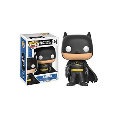 Bild av Funko POP! DC Comics Classic Batman vinylsamlarfigur presentidé officiella varor leksaker för barn och vuxna seriefigurer modellfigur samlare display