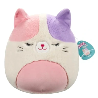 Bild av &quot;Squishmallows FuzzAMallows Plyschleksak Nell the Cat 30 cm Rare Exclusive Original 2024 &quot;