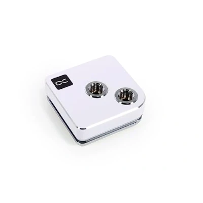 Bild av Alphacool 13445, Vattenblock, mässing, Koppar, Vit, 1/4, 60 C, 0,8 Bar