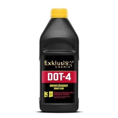 Bild av Exklusiv Chemie® DOT 4 Bromsvätska För bromssystem med ABS, TCS och ESP/DSC av märkeskvalitet Optimerad bromsprestanda 1000ml