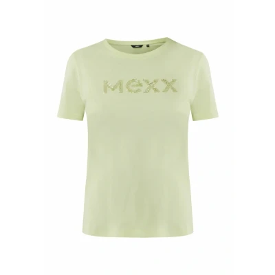 Bild av Mexx Short Sleeve Sequins Tshirt med print, Storlek: Large, Light green
