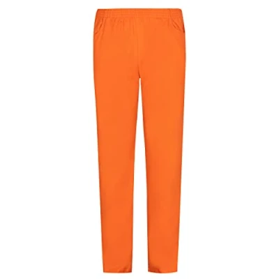 Bild av MISEMIYA Unisex scrub bottoms BZ 8312 Work Utility ytterkläder, orange, 3XL, apelsin, 3XL