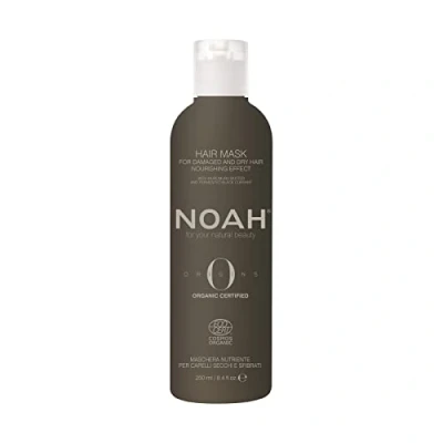 Bild av NOAH Origins Cosmos Organic hårmask för skadat och torrt hår en närande effekt, 250 ml, formulerad tillverkad i Italien, fri från djurplågeri, SLS parabener