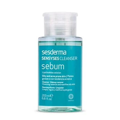 Bild av Sesderma, Sensyses Cleanser Sebum 200 Ml, Ansiktsrengöringsmedel, Mångfärgad, U, Kvinna