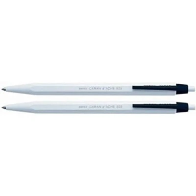 Bild av Caran d&#039;Ache kulspetspenna set 825 2 st. plast grå svart teckenfärg blister förpackning, mått: ca 14 cm, 0825.109