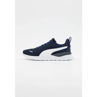 Bild av Puma Anzarun LITE Unisex Neutrala löparskor för barn, Storlek: 39, Peacoat/white Konstmaterial/textil
