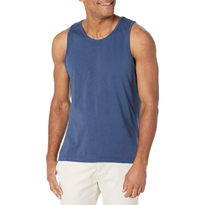 Bild av Amazon Essentials Men&#039;s Linne smal passform, Blå ljung, S