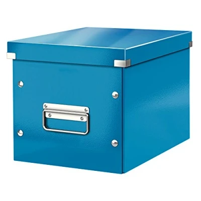 Bild av Leitz WOW Click and Store Förvaringsbox, medium, blå, 61090036