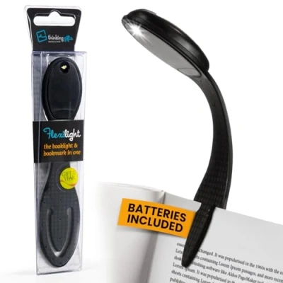 Bild av Flexilight Reading Light 2 in 1 Bookmark Book LED Clip On Lamp Children and Adult Torch Accessories Gift for Readers, Lovers