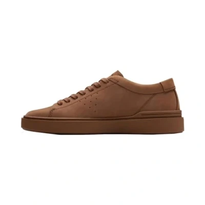 Bild av Clarks mäns Craft Swift sneakers, Cola Nubuck, 10 UK, 44.5 EU