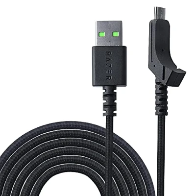 Bild av USB laddningskabel kompatibel med Razer Lancehead trådlös spelmus RZ01 02120100 R3U1