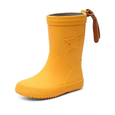 Bild av Bisgaard unisex barn Rubber Boot Star gummistövlar, gul (80 gul), 34 EU