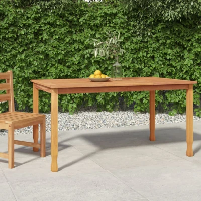 Bild av Trädgårdsbord 85x85x75 cm massiv teak