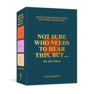 Bild av Not Sure Who Needs to Hear This, But . .: 100 Postcards with Beautiful Reminders for the Soul