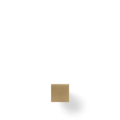 Bild av Ferm Living Square Hook Krokar Small Brass B: 2.5 x H: 3.7 D: cm
