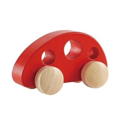 Bild av Hape E0052 Mini Van Wooden Push and Pull Along Toy Suitable for 10 months up