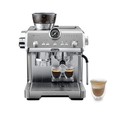 Bild av De&#039;Longhi La Specialista Opera EC9555.M, Espresso Kaffemaskin med Inbyggd Kaffekvarn, Cold Brew Funktion, Inkluderar Ångstång för Mjölkskumning, Tillbehör Welcome Set, 1550Wt, 1550W, Metall