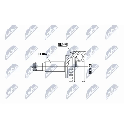 Bild av Ledsats, drivaxel Nty NPZ HY 552