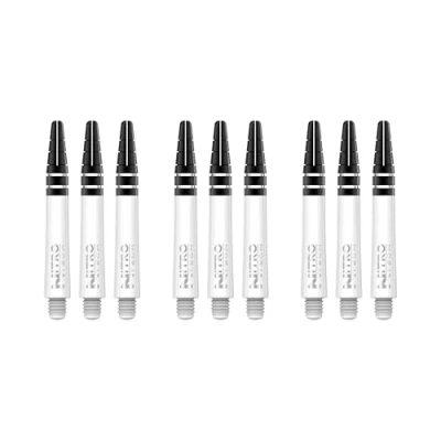Bild av Red Dragon Nitrotech Short Stems Solid White 3 sets per pack (9 in total)