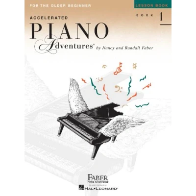 Bild av Nancy faber : piano adventures for the older beginner Lesson bk1: Accelerated Book 1