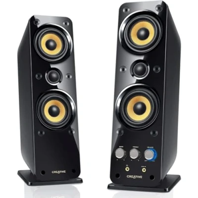 Bild av Creative 51MF1615AA000 GigaWorks T40 Series II 2.0 högtalarsystem (Hi Fi, stereo/AUX IN, Line IN/16W RMS), 32 W, Svart
