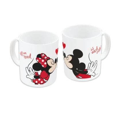 Bild av Minnie &amp; Mickey Mouse Mimmi och Musse kopp, keramik, 325 ml