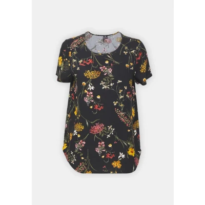 Bild av Vero Moda Vmeasy Tshirt med print, Storlek: Small, Black