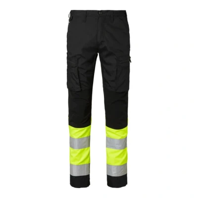 Bild av BYXA STRETCH 220 SVART/GUL C54 Beijerbygg Byggmaterial