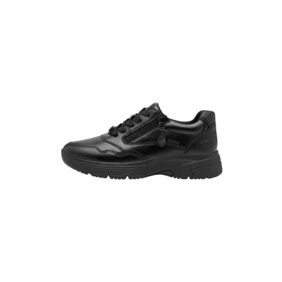 Bild av TAMARIS Comfort dam Low Duo tex sneakers, Black Nap Uni, 37 EU, Svart EU