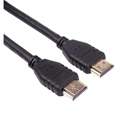 Bild av PremiumCord 8K Ultra High Speed HDMI 2.1 kabel M/M 48 Gbps med Ethernet, kompatibel Video 8K@60Hz, Deep Color, 3D, eARC, HDR, 3x skärmad, guldpläterade anslutningar, svart, 2 m