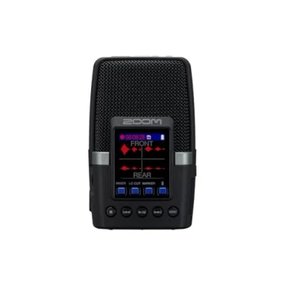 Bild av Zoom H2essential Multi Mic Handy Recorder med 3 integrerade mikrofoner för 9 inspelningslägen, surroundinspelning, 32 bitars 96 KHz, videopodcasts, livestreams, musik, ljudkontrollguide, svart