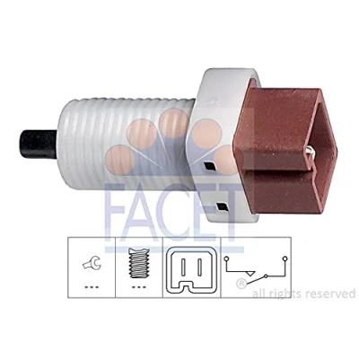 Bild av FACET 7.1192 Commande, embrayage (GRA) Made in Italy OE Equivalent PEUGEOT: 607 Berline, 406 206 SW, FIAT: Scudo II, CITROËN: C8