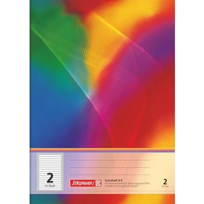Bild av Brunnen 104498202 skolväska A4 (16 blad, linjerad, linjerad 2, klass 2) 16 Blatt