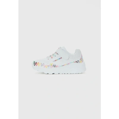 Bild av Skechers UNO LITE Sneakers white/multicoloured för barn, Storlek: 31, White/multi/coloured Förstklassig skinnimitation