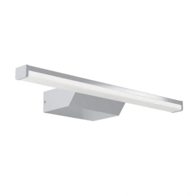 Bild av EGLO Connect.Z Smart Home LED Spegellampa Regello Z, L 60 Cm, Zigbee, App Och Alexa Röststyrning, Justerbar Ljusfärg (Varmvit Kallvit), RGB, Dimbar, Vägglampa För Badrum, Silver, IP44