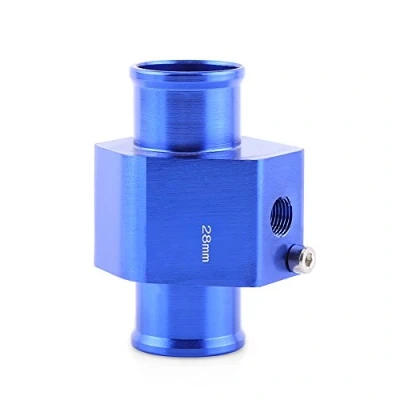 Bild av Universell adapter för kylarvattentemperatursensor, blå 26 mm, aluminium 40 mm