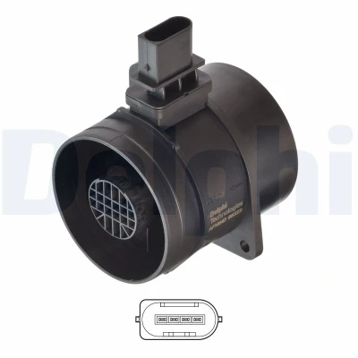 Bild av Luftmassesensor Delphi AF10543 12B1