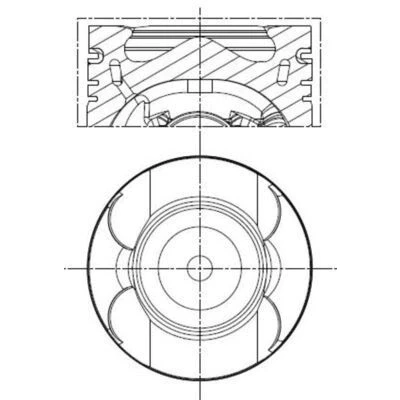 Bild av Kolv MAHLE 001 PI 00133 000