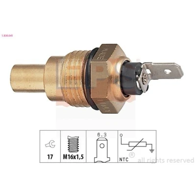 Bild av EPS 1.830.041 Sonde De Température Liquide Refroidissement Made in Italy OE Equivalent TOYOTA: Land Cruiser Prado 70 SUV, Previa / Estima I