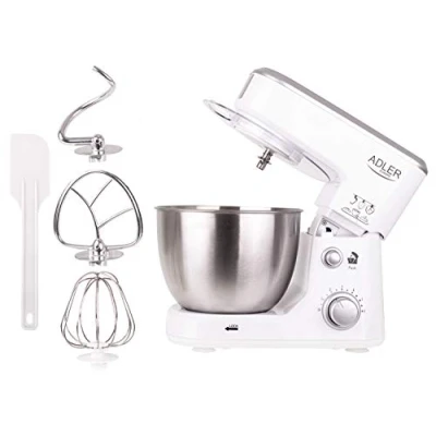 Bild av Robot Pâtissier ADLER AD 4216 Blanco Bol 4L 1000W Cuisine Ménager Multifonction