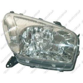 Bild av PRASCO TY2834803 Phares droit H4 limpide pour circulation à droite sans moteur électrique commande correcteur de site projecteur