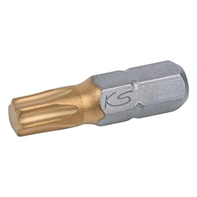 Bild av KS Tools 911.3657 1/4&quot; TiN bit Torx, 25mm, T25, 5 pack