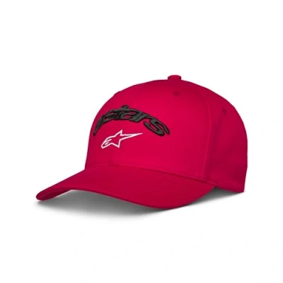 Bild av Alpinestars Röd Flexfit Keps Arcstars Hat Red @ Hatstore