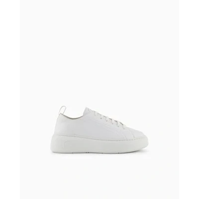 Bild av Armani Exchange Super Sneaker för kvinnor, Op White, 40 EU