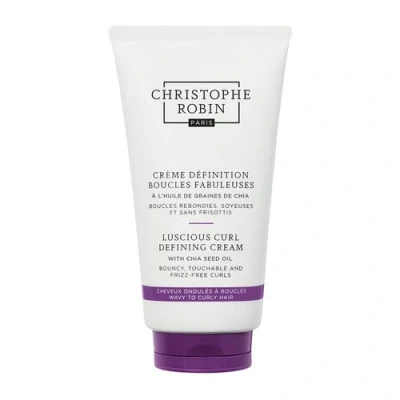 Bild av Christophe Robin Luscious CURL Defining Cream WITH CHIA SEED OIL​ Hårvård, Storlek: 150 ml,
