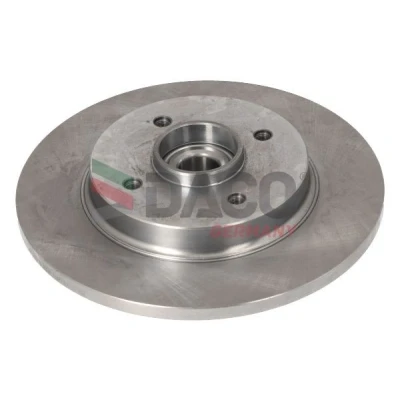 Bild av DACO Germany 602803 Disque de frein 268 12 4 plein avec bague ABS, roulement roue CITROËN: C4 Picasso 1, I Grand Picasso, Berlingo II Van