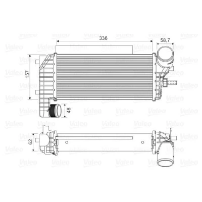 Bild av Laddluftkylare VALEO 818604